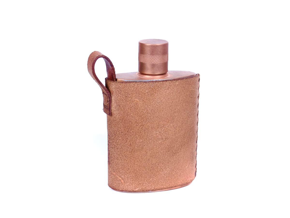 Woodrow Pocket Flask - Rough Out (Limited Ed)